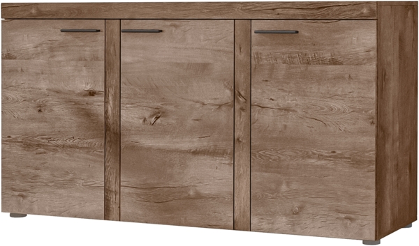 AX LIVING Sideboard Wohnzimmer Spacoro 3D – Modern in Eiche Lefkas Bild 2