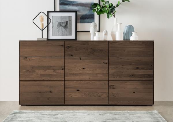 Sideboard 172x84cm 'York' Wildeiche nußbaumfarbig