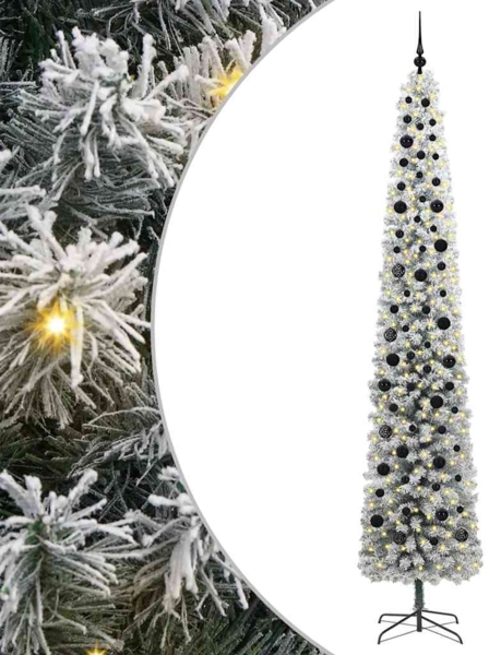 vidaXL Künstlicher Weihnachtsbaum mit 300 LEDs mit Ständer Grün 270 cm 3395054