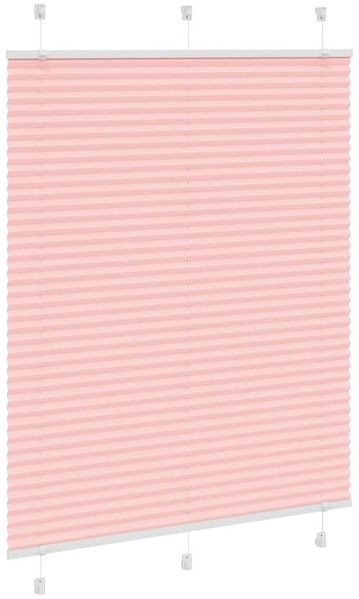 vidaXL Plissee Rosa 105x150 cm Stoffbreite 104,4 cm Polyester 4015450 Bild 3