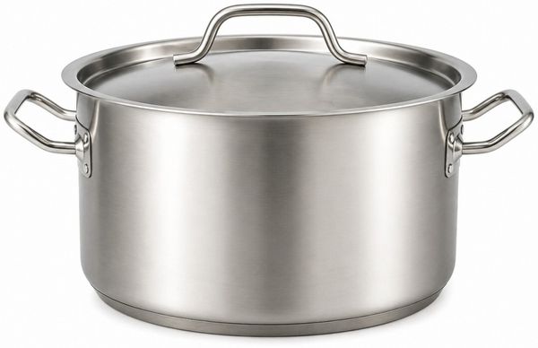 XXXL Edelstahl Kochtopf 60L Induktion Ø50cm Gastro & Großküche Cheffinger SHP60