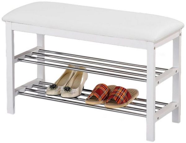 IDIMEX Schuhbank SANA, Sitzbank Schuhbank Regal Garderobe Flur Ablage Möbel mit Polster