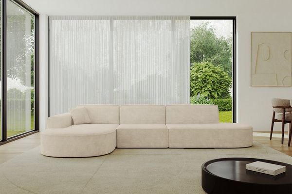 ALTDECOR Ecksofa MARI-L2, Sofa Praktische Bequeme Funktionsecke Couch L-Form Eckcouch, Corner Sofa L-Form Vielseitige Sofa Wohnlandschaft Wohnzimmer