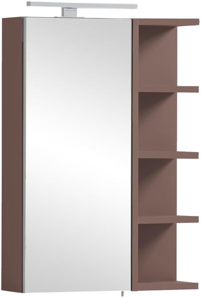 Schildmeyer Spiegelschrank Piazza 160381, Mauve, 50 x 16 x 74,8 cm