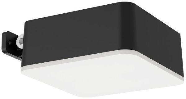 Solar Wandleuchte Vynce 14 x 11,7 x 5,4 cm schwarz
