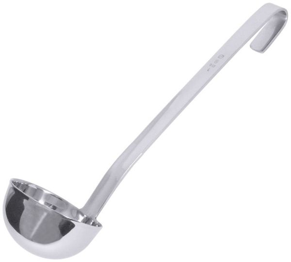 Contacto Edelstahl Schöpfkelle kurz 12 cm fugenlos