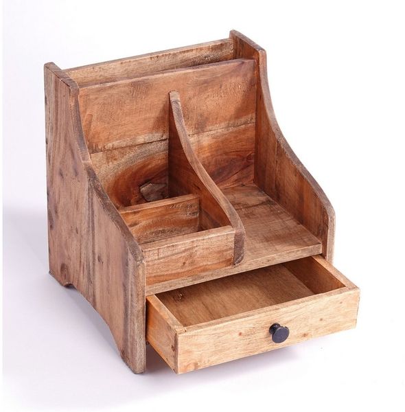 CREEDWOOD Aufbewahrungsbox BÜRO ORGANIZER "COLLEGE", 30 cm, Schreibtisch Ablage