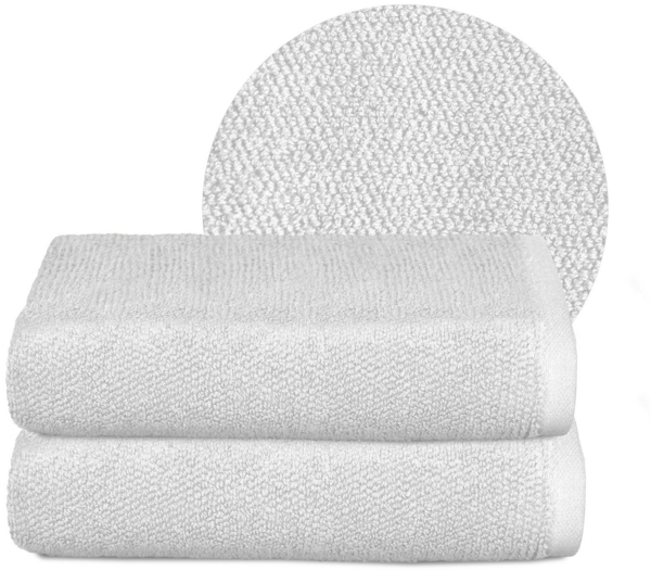 Beautex Handtuch Set Handtuch Set, Made in Europe, Frottier (Multischlaufen-Optik, Frottier Premium Set aus 100% Baumwolle 550g/m) Bild 1