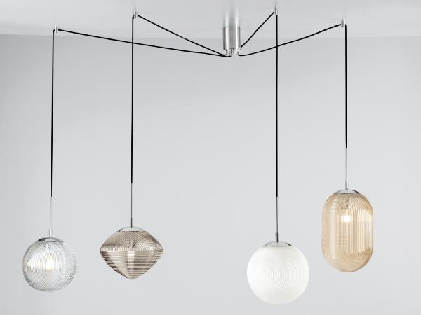 Luce Design Greenwich S4 Pendelleuchte 4-flammig ECO Light