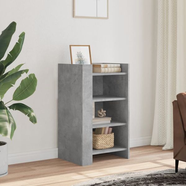 vidaXL Sideboard Betongrau 45x35x75 cm Holzwerkstoff 848384