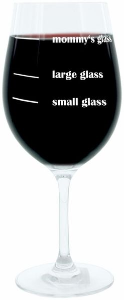 Leonardo Weinglas XL, Mommys Glass, Mum, Mama, Geschenk Stimmungsglas mit lustiger Gravur, Mood Wein Glas, 610ml