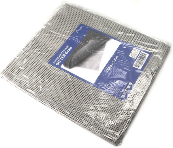 Primaflor-Ideen in Textil Antirutsch Teppichunterlage GITTER - Grau, (1-St), Gitter-Rutschunterlage mit Gleitschutz, individuell zuschneidbar Bild 3