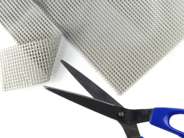 Primaflor-Ideen in Textil Antirutsch Teppichunterlage GITTER - Grau, (1-St), Gitter-Rutschunterlage mit Gleitschutz, individuell zuschneidbar Bild 2