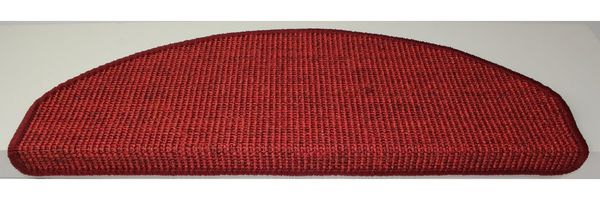 Dekowe Stufenmatte Mara S2, halbrund, Höhe: 5 mm, 100% Sisal, große Farbauswahl, selbstklebend, auch als Set 15 Stück