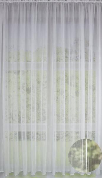 Clever-Kauf-24 Gardine Fertiggardine Dagmar mit Universalband, Kräuselband, transparent, Store