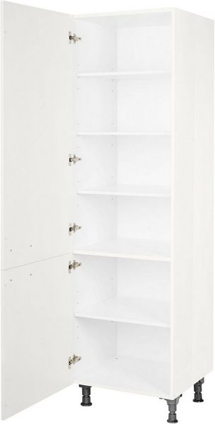 nobilia® Hochschrank "Flash", Ausrichtung wählbar, mit zwei Türen, vormontiert, Breite/Höhe: 60/216,6 cm