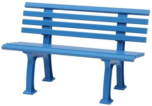 PROREGAL® Gartenbank ANTIGUA aus Kunststoff Parkbank Sitzbank Garten Balkon Terrasse