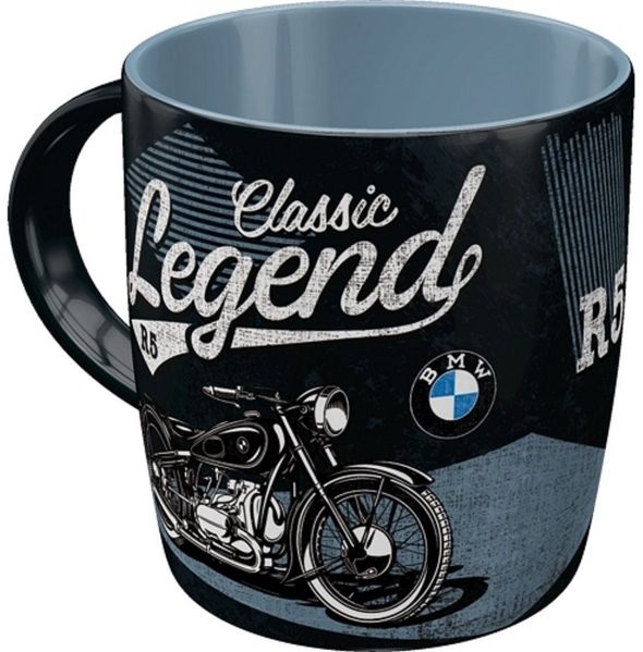 BMW Tasse BMW Classic Legend Motorrad Kaffee Becher Kaffeetasse Motorsport Tasse, 1-tlg.