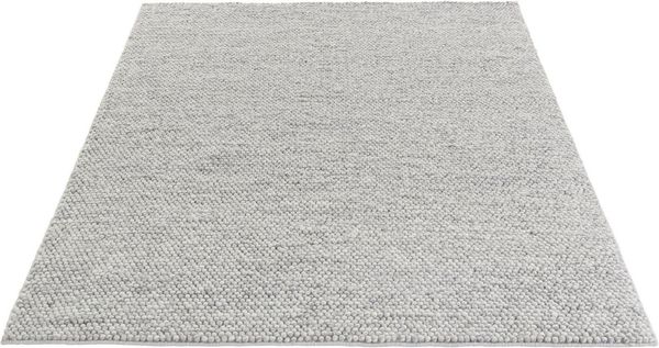OTTO home Wollteppich Wolly, Wolle, rechteckig, Höhe: 14 mm, handgewebt, Handweb Teppiche, Wohnzimmer, Schlafzimmer, Esszimmer