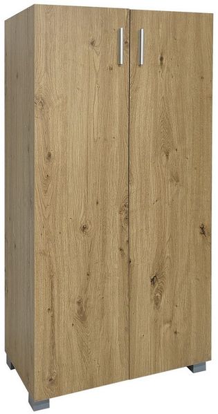 HTI-Living Kommode Kommode Thekla 2 türig Schrank Holzoptik (Stück, 1 Kommode), Mehrzweckschrank 3 Fächer