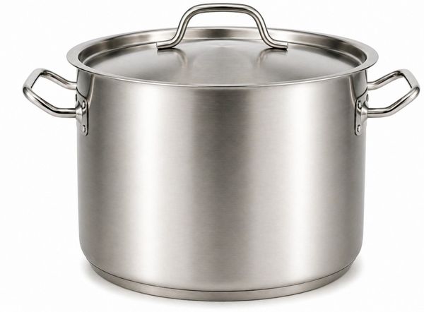 XXXL Edelstahl Kochtopf 36L Induktion Ø36cm Gastro & Großküche Cheffinger STP40