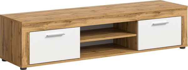 INOSIGN Lowboard Aosta, Breite 160 cm, in verschiedenen Farbausführungen, mit 2 Klappen und 2 offenen Fächern, TV-Board, Mediaboard, TV-Möbel