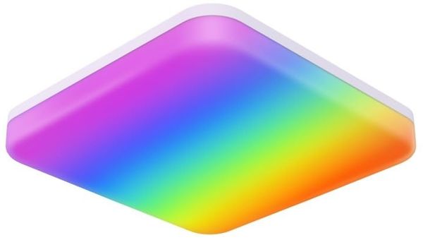 Hama Smarte Deckenleuchte LED (Matter Smart Home Standard, Deckenleuchte dimmbar, RGBW, 16 Mio. Farben, mit App-/Sprachsteuerung, Spritzwasserschutz IP54 für Badezimmer, Küche, Wohnzimmer etc.)