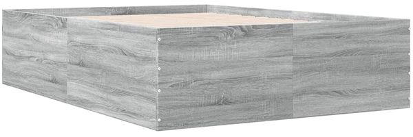 vidaXL Bettgestell Grau Sonoma 140x200 cm Holzwerkstoff 3280928 Bild 4