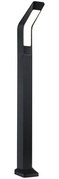 Paulmann 94858 LED Pollerleuchte Merano mit Sensor IP44 91cm 3000K 230V Anthrazit