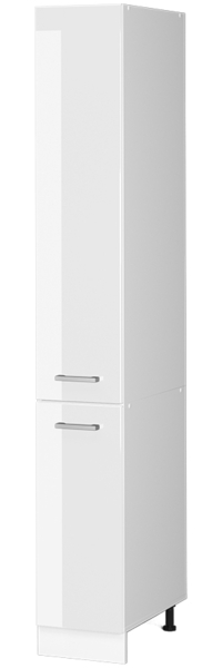 Vicco Apothekerschrank Weiß Hochglanz 30 cm, R-Line