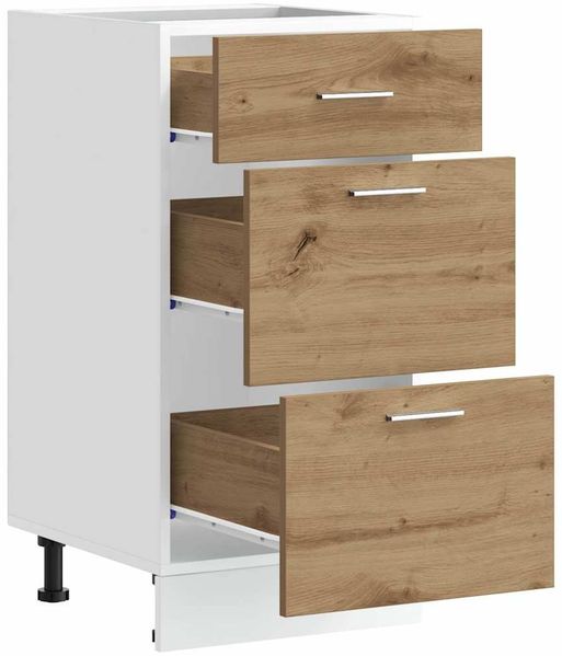 vidaXL Unterschrank Lyon Artisan-Eiche 40x46x81,5 cm Holzwerkstoff 854219 Bild 5