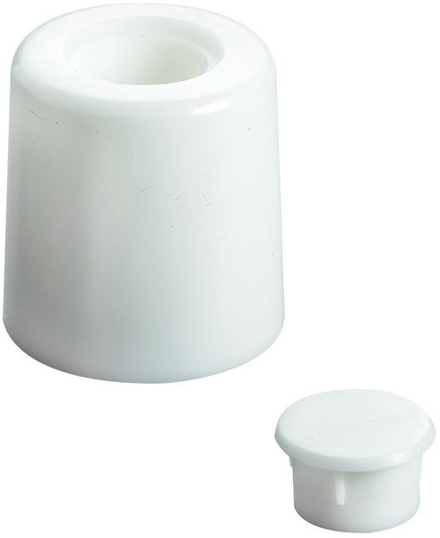 Hettich Türstopper 63,0 x 35,0 mm weiß - 2 Stück