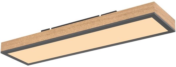 Deckenleuchte LED Wohnzimmer Deckenlampe Schlafzimmer Holz Optik 416080WD