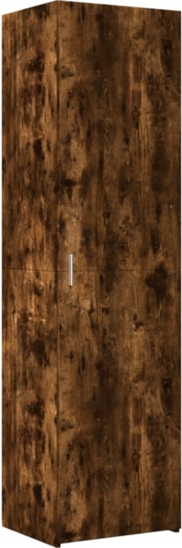 vidaXL Highboard Räuchereiche 50x42,5x185 cm Holzwerkstoff 3281417