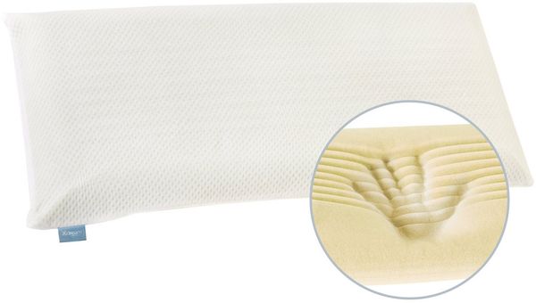 XDREAM Nackenstützkissen Ergonomisches Kissen, entlastet Kopf-, Nacken- & Schulterbereich, Füllung: Viscoschaum mit Memory-Effekt, Seitenschläfer, Rückenschläfer, Bauchschläfer, Ergonomisch geformt & druckentlastend