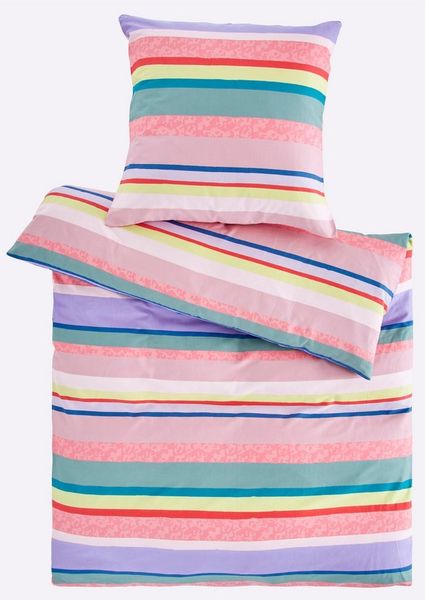 heine Bettwäsche Bettwäsche, Mako-Satin, 2 teilig, Mako-Satin