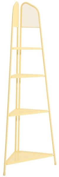 MWH Eckregal Ekko gelb 180x48x48 cm