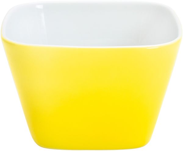 KAHLA Pronto Colore kleine Schale eckig 6x6 cm sunny yellow