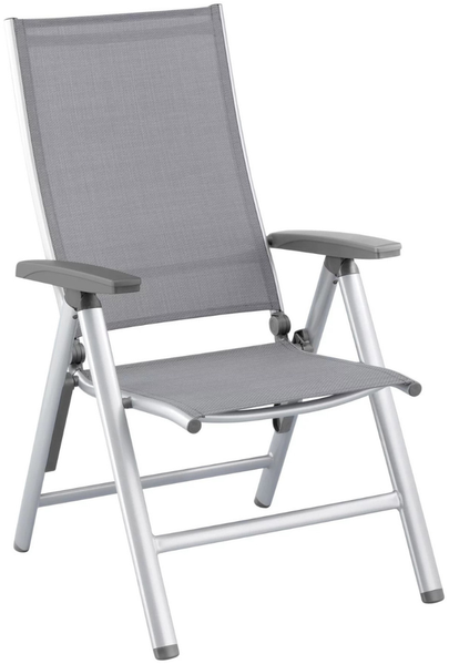 Kettler Cirrus Klappsessel - silber / anthrazit-grau