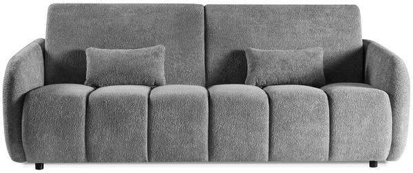 Beautysofa Schlafsofa Carla mit Schlaffunktion & Bettkasten, 3-Sitzer Couch mit Klick-Klack Funktion, Liegefläche 198x118 cm
