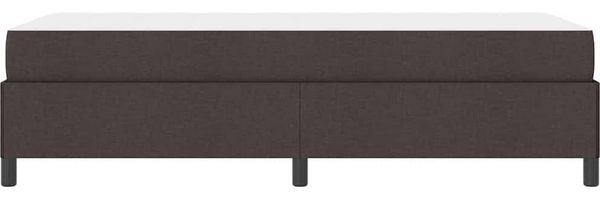 vidaXL Boxspringbett mit Matratze Dunkelbraun 90 x 190 cm Stoff 3398825 Bild 8