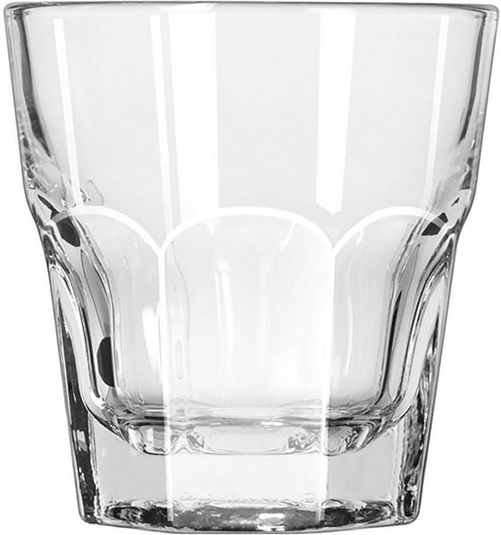 LIBBEY Gläser-Set Rocks Glas -GIBRALTAR-, 237 ml, Ø 8,5 cm, H: 9 cm, 12er Set, 12-tlg, Glas, hochwertig verarbeitet, im modernen Design