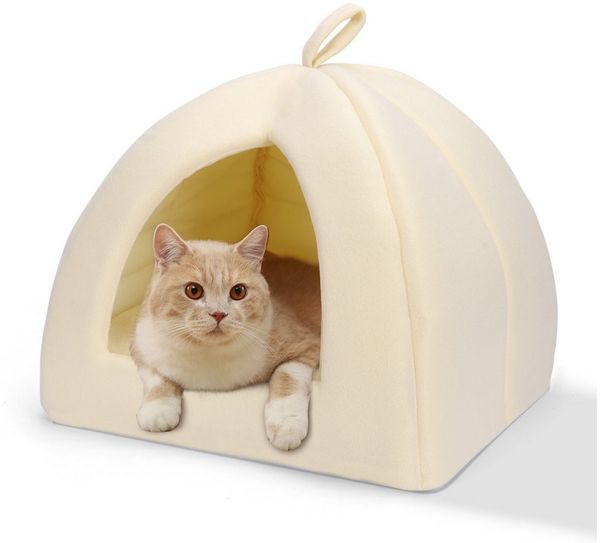 nobleza Tierbett Faltbares Katzenhaus Zwei in Eins Hund Katzenbett