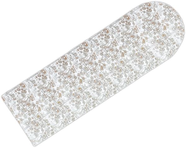 Reinex Bügelbrettbezug BÜGELBRETTBEZUG 150x51cm mit Zugkordel Polsterung 74 (Muster), Dampfdurchlässig Bügeltischbezug Bügelbrett Bezug Bügeltisch