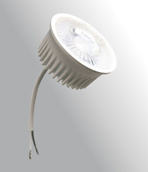 TRANGO LED-Leuchtmittel, 10er Pack MOCOB LED Modul Ultra flach nur 3cm hoch 3000K warmweiß 5.0 Watt als Ersatz für GU10 & MR16 Halogen Leuchtmittel für Einbauleuchte, 10 St, Deckenstrahler, Einbaustrahler, Deckenleuchte