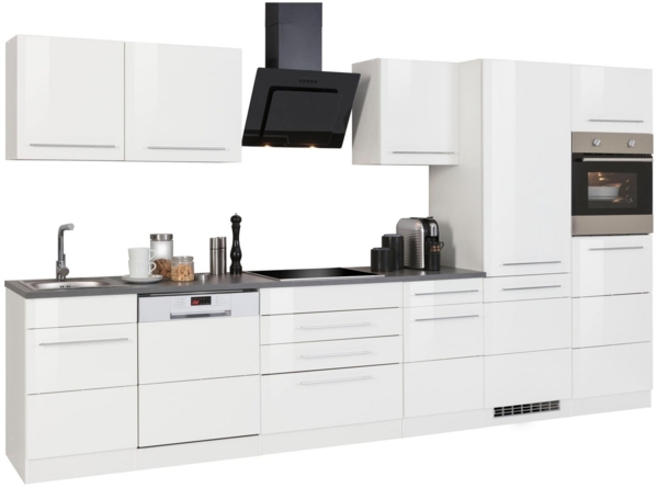 KOCHSTATION Küchenzeile KS-Trient, Breite 360 cm, wahlweise mit E-Geräten, mit Arbeitsplatte Bild 2