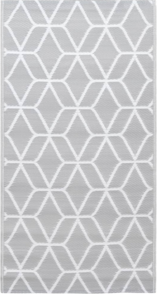 vidaXL Outdoor-Teppich ARAKIL Grau 190x290 cm PP 310423 Bild 1