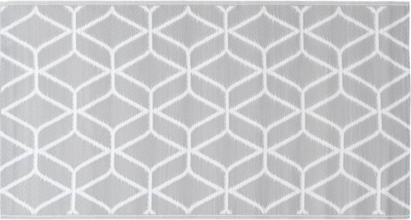 vidaXL Outdoor-Teppich ARAKIL Grau 190x290 cm PP 310423 Bild 3