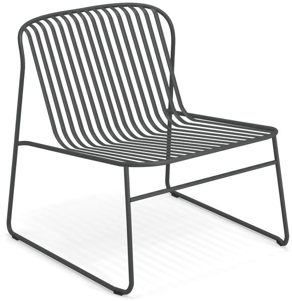 2er Set Riviera Gartenstuhl grau