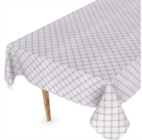 ANRO Tischdecke Wachstuchtischdecke Gartentischdecke Wachstischdecke (Einzelstück 1-tlg), Geprägt 140x100cm wasserabweisend